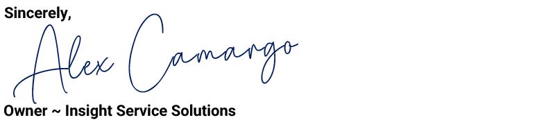 Alex Camargo - Insight Service Solutions