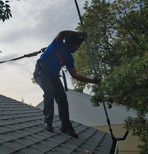 Gutter Cleaning Safety and Fall Arrest