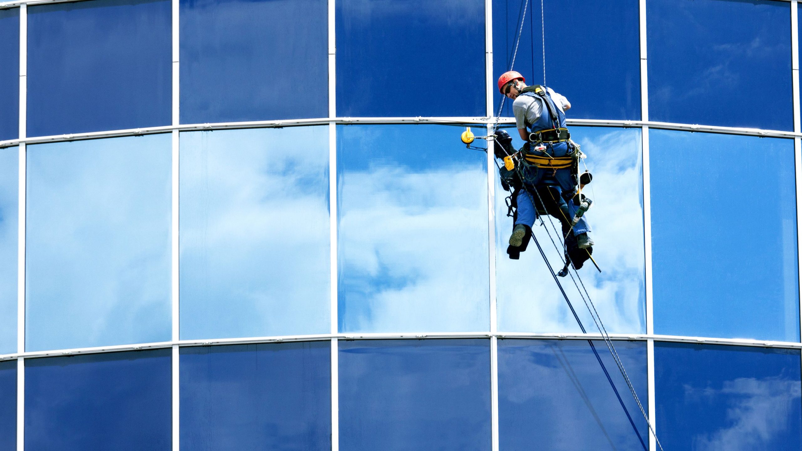 high rise window cleaning