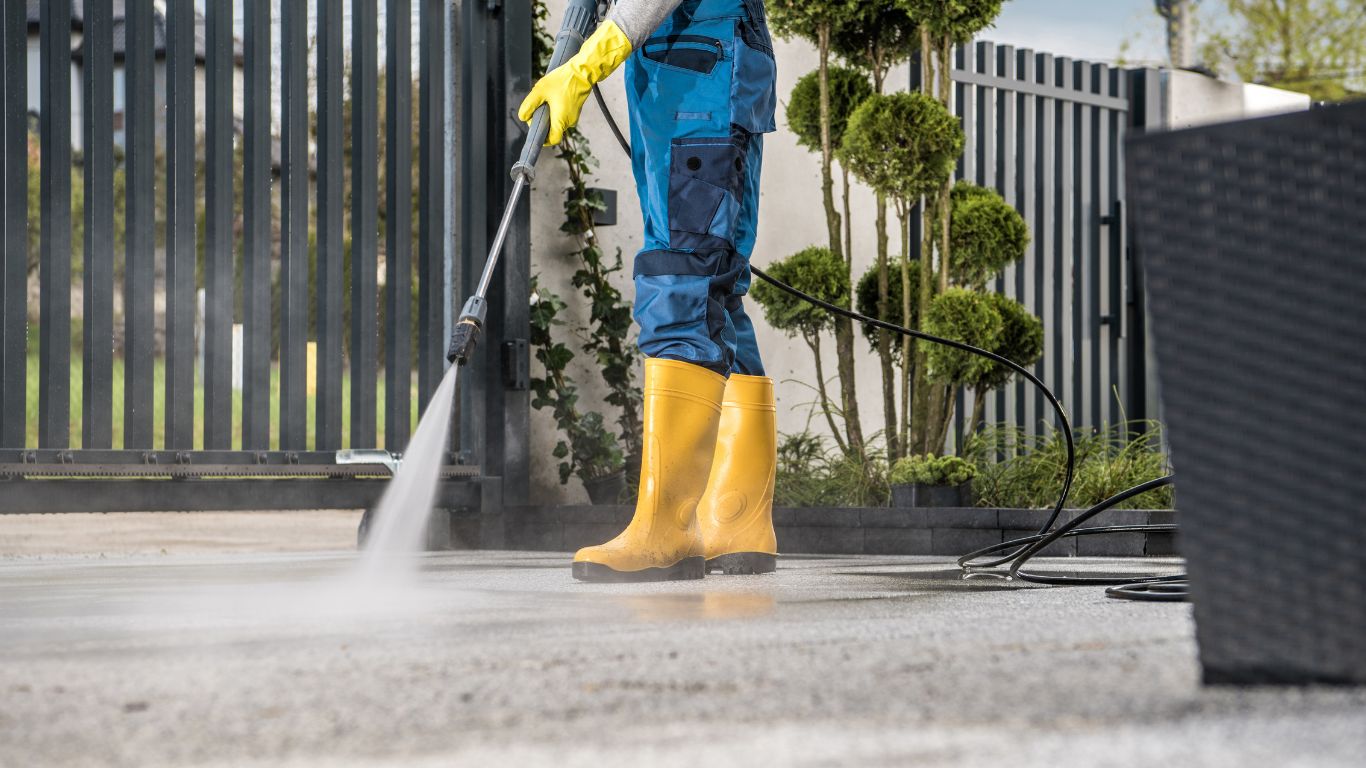 driveway cleaning services​ 