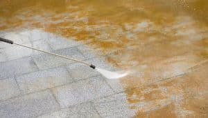 how to clean rust stains from concrete​
