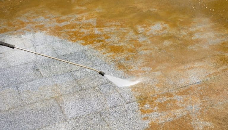 how to clean rust stains from concrete​