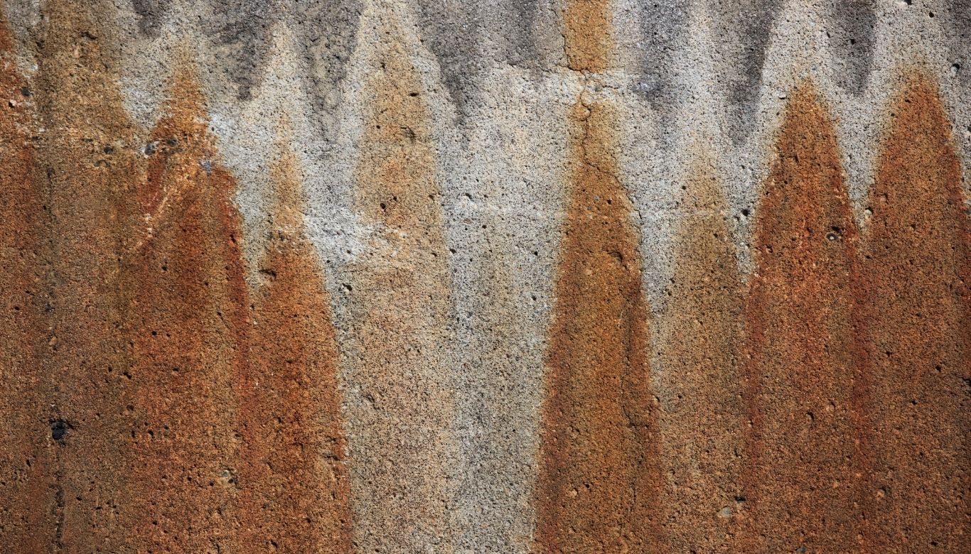 how to clean rust stains from concrete​